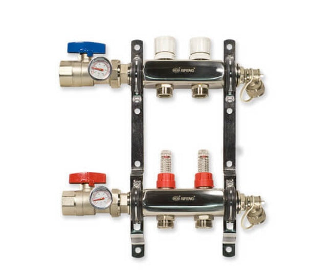 2 Loop Stainless Steel Manifold