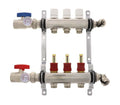 3-Loop Stainless Steel Manifold 3/4