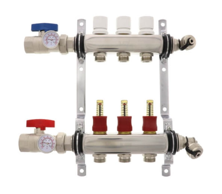3-Loop Stainless Steel Manifold 3/4