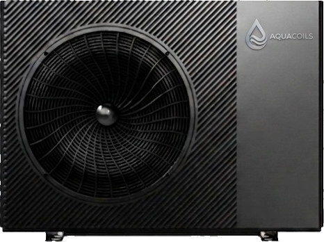 Aquacoils compact air-to-water heat pump